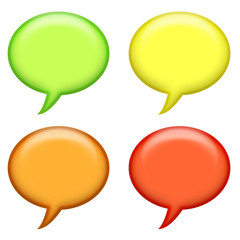 Speech Announcement Bubbles