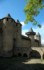 Fototapeta na wymiar carcassonne 2