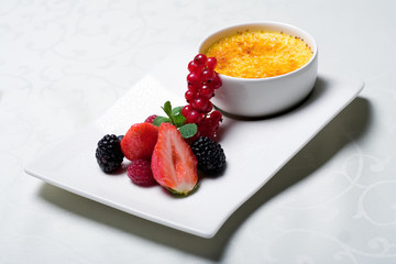 Creme Brulee - delicious dessert  