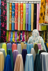 Colorful cotton fabrics on sale