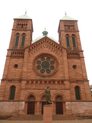 Fototapeta na wymiar Strasbourg Eglise Ste Marie-Madeleine