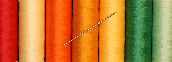thread,sewing,needle