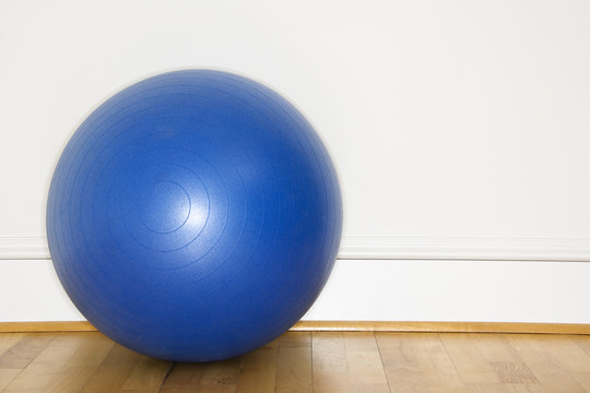 Blue Exercise Ball