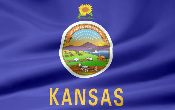 Kansas Flagge
