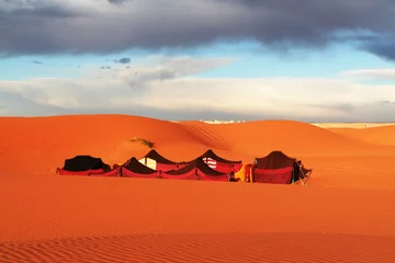 Crédence de cuisine en verre imprimé Sécheresse Sahara desert