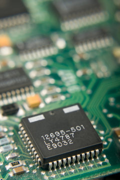 Microchip On Circuit Board