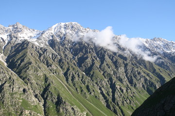 Naklejka premium Caucasus mountain