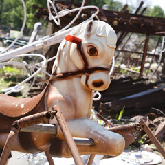 Old toy horse