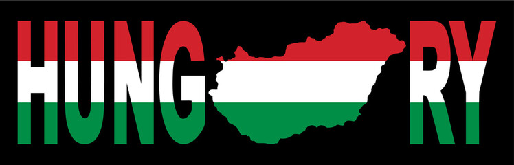 Hungary text with map