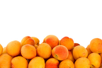 Pile of apricots