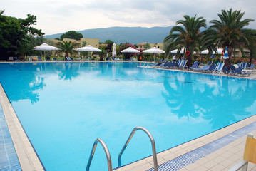 open swimming pool