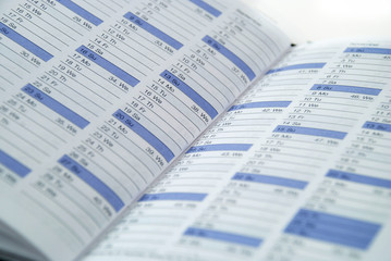 Obraz premium daily planner