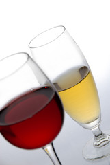 two glasses