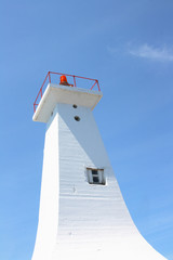 Automatic navigation light of Burlington canal, Ontario.