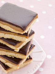 Chocolate Caramel Shortbread