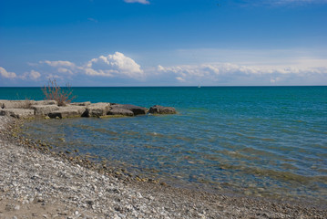 Lake landscape