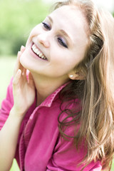Fototapeta premium Smiling girl