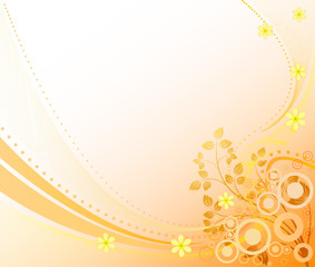 Floral vector design