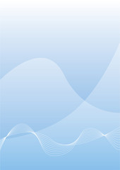 Blue wave background