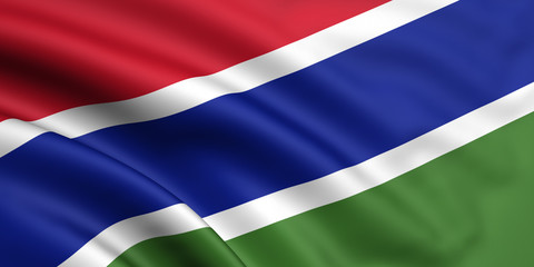 Flag Of The Gambia