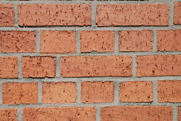 Backsteine als Hintergrund