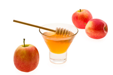 honey and apple