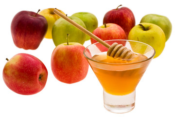 honey and apple