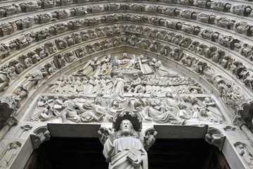 portail de Notre-Dame, Paris