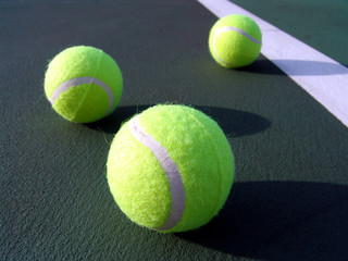 tennis balls