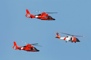 Coast Guard helicopter