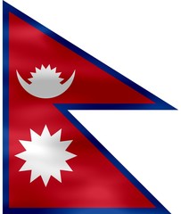 drapeau nepal flag