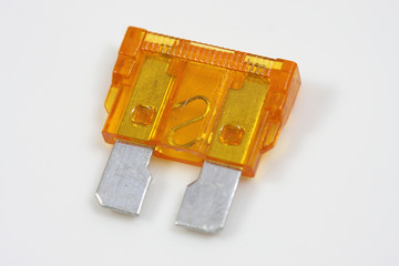 Yellow Electrical Car Fuses