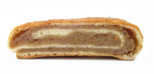Strudel or stroodle with apples Apfelstrudel 
