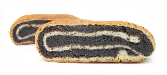 Strudels or stroodles poppy seeds Mohnstrudel