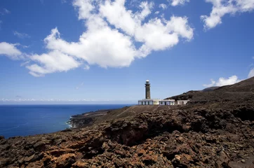 Deurstickers lighthouse Faro de Orchilla, El Hierro, Canary Islands © eyewave