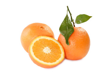 Orangenhälfte