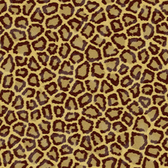 Leopard skin texture seamless