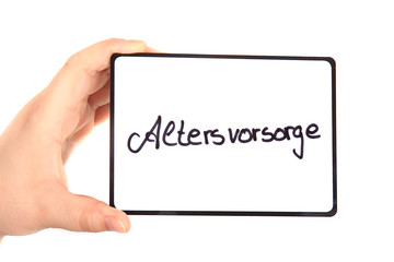 Altersvorsorge