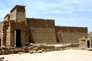 Ptolemy temple on the island of Philae