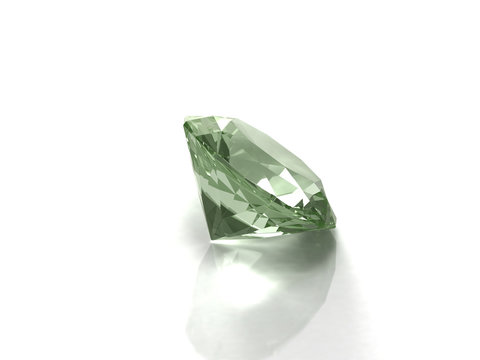 Beryl, peridot or emerald