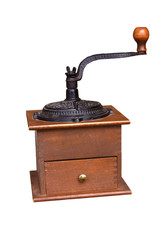 antique coffee grinder