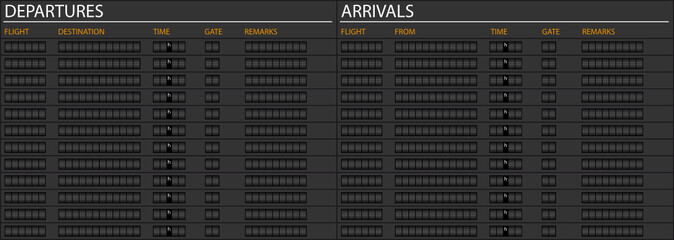 panneau aéroport © Fox_Dsign