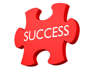 Success Puzzle Button