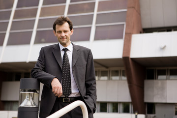 Fototapeta premium Homme d'affaires moderne