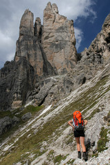Fototapeta premium Mountain hiking