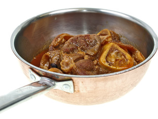 ossobuco,geschmorte kalbshaxe,klassische italienisch