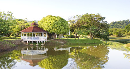 Gazebo on the Lake