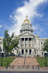 Obraz premium Denver, Colorado - State Capitol