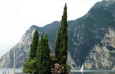 landscapes series - garda lake - Italy