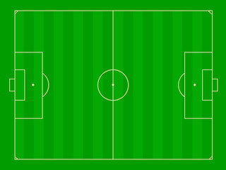 Football field illustration